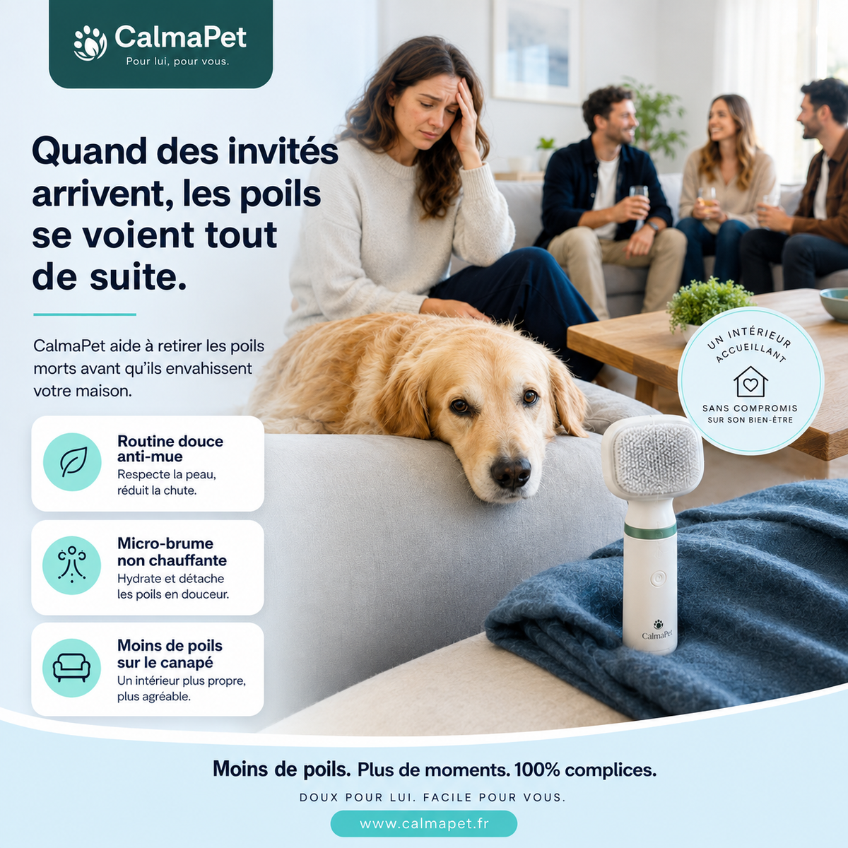 CalmaPet pour un intérieur accueillant