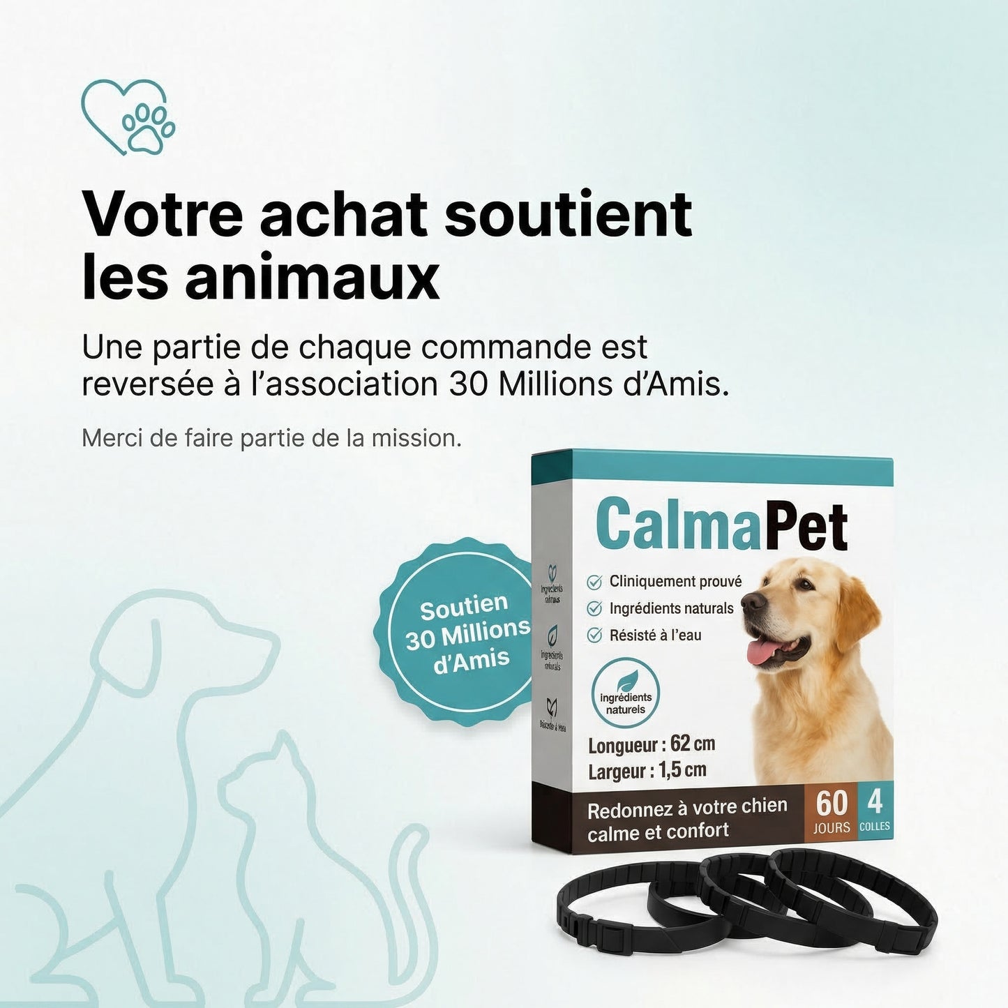 CalmaPet - Collier apaisant